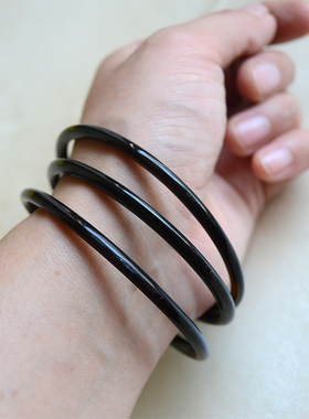 民族风女士款牛角天然手镯子