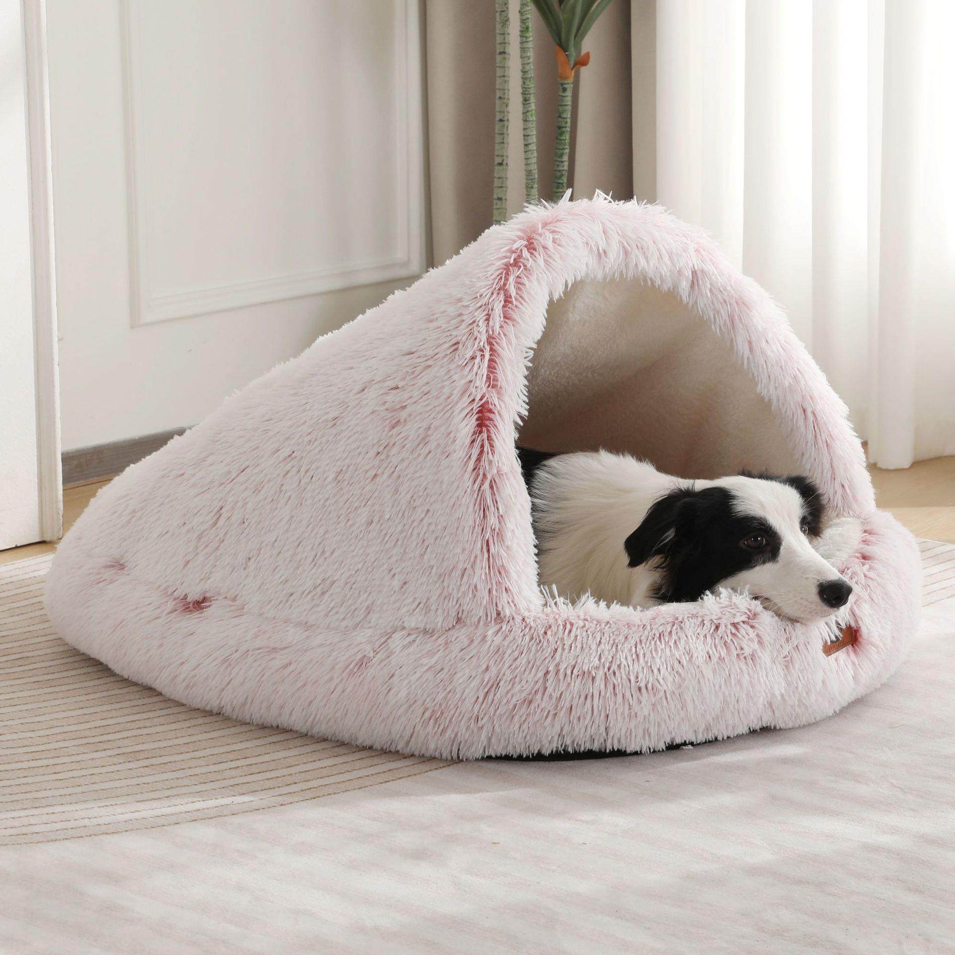 拉车套罩跨境新品冬季保暖贝壳猫窝宠物猫床包围狗窝狗床封闭式猫,淘宝优惠券,粉丝福利购,淘宝优惠卷