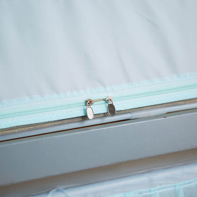 学生宿舍蚊帐加密拉链单人寝室上铺下铺方顶蚊帐子母床0.9m1.2米,淘宝优惠券,粉丝福利购,淘宝优惠卷