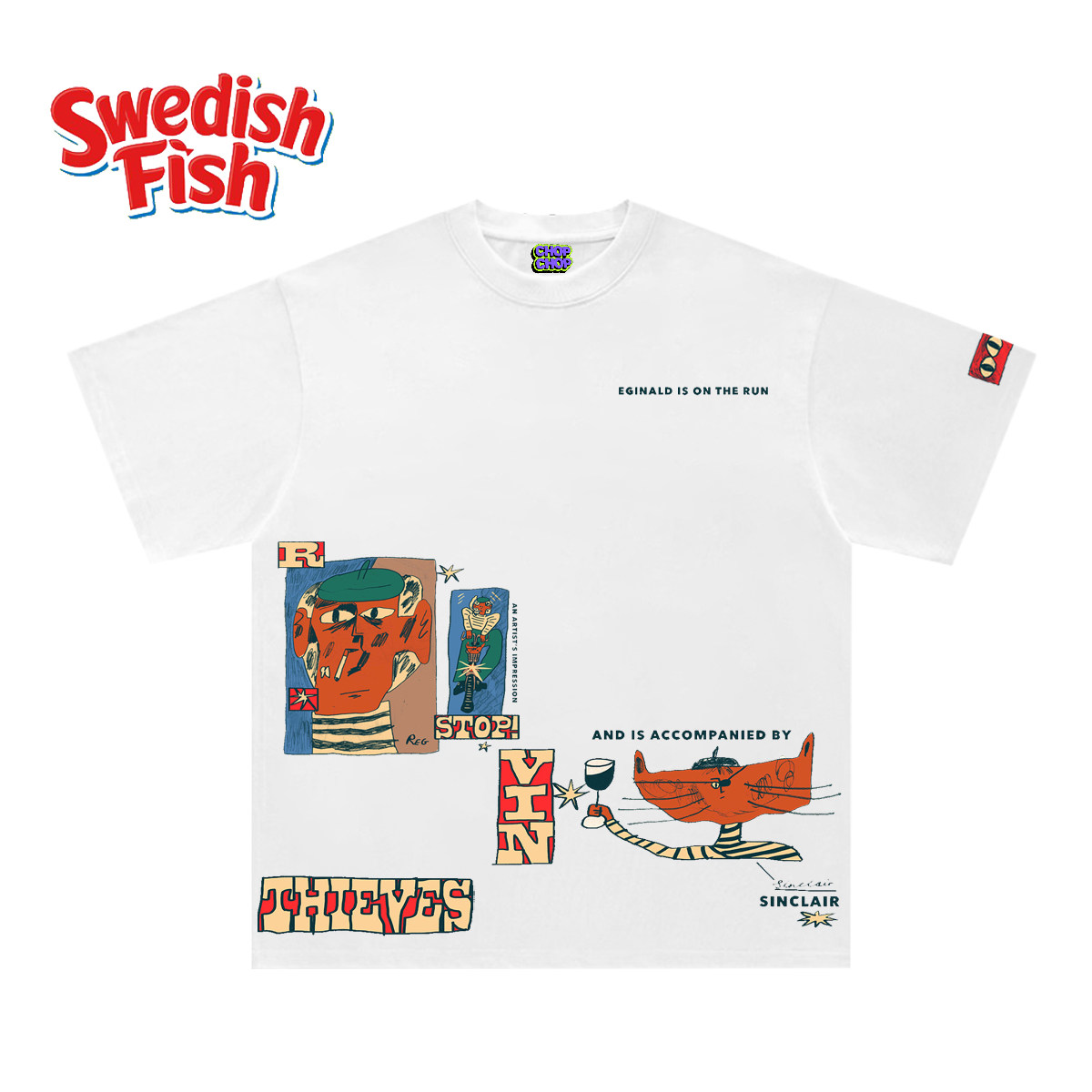 艺术家画作vintage拼接美式阿美咔叽千禧风男女潮牌穿搭短袖T恤,淘宝优惠券,粉丝福利购,淘宝优惠卷