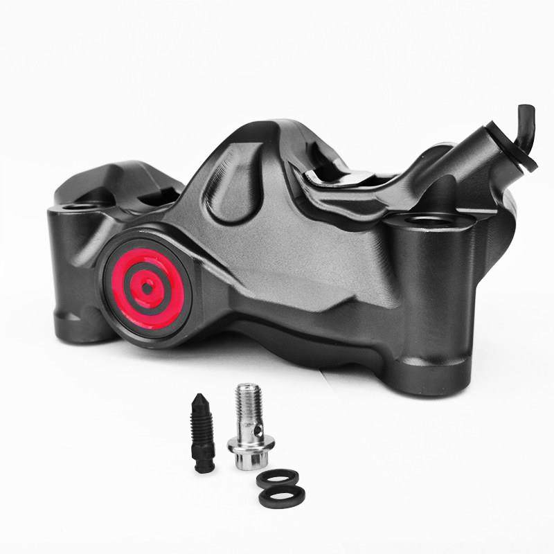 新款摩托刹车泵改装前后对四活塞484大辐射卡钳套装100孔距制动缸,淘宝优惠券,粉丝福利购,淘宝优惠卷