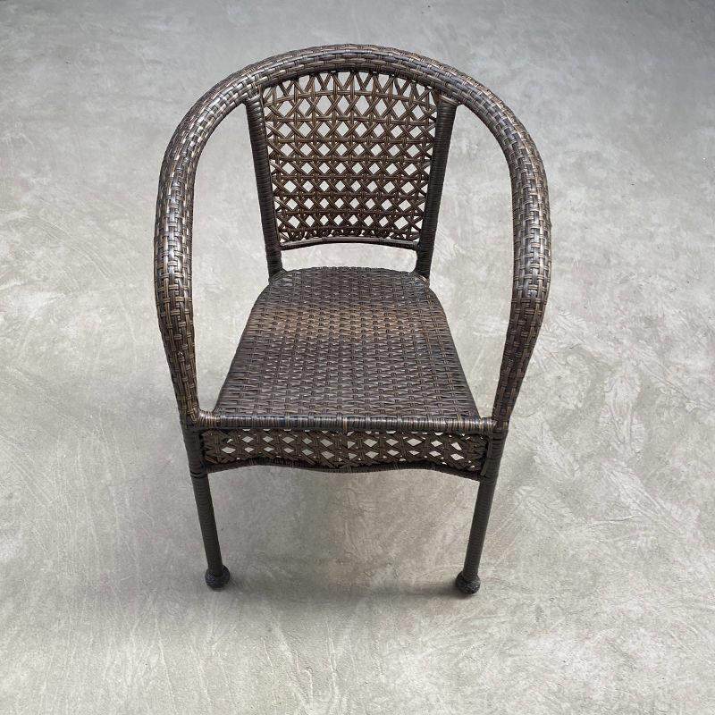 藤椅阳台桌椅单人靠背椅家用客厅餐椅室外手工藤编铁艺庭院休闲椅,淘宝优惠券,粉丝福利购,淘宝优惠卷