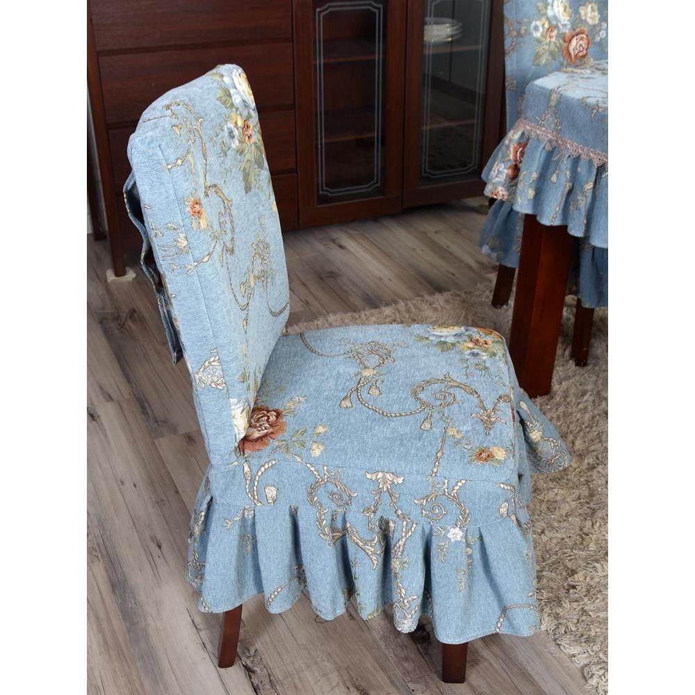 欧式桌布桌椅套装布艺家用连体垫子靠背一体蝴蝶结椅子套罩全包定,淘宝优惠券,粉丝福利购,淘宝优惠卷