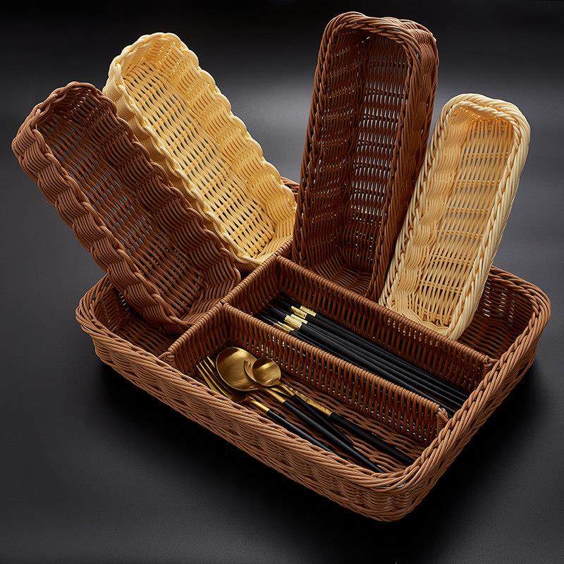 西餐具收纳盒刀叉勺筷子篮分格收纳整理盒厨房筷笼架餐具沥水篮,淘宝优惠券,粉丝福利购,淘宝优惠卷