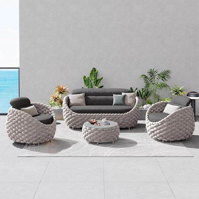 户外沙发庭院别墅阳台藤椅茶几组合露天花园防水防晒藤编休闲家具,淘宝优惠券,粉丝福利购,淘宝优惠卷