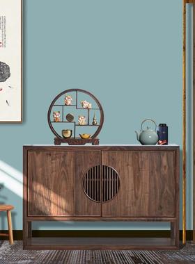 新中式陶瓷花瓶玄关桌客厅茶室柜子博古架轻奢家居禅意装饰品摆件