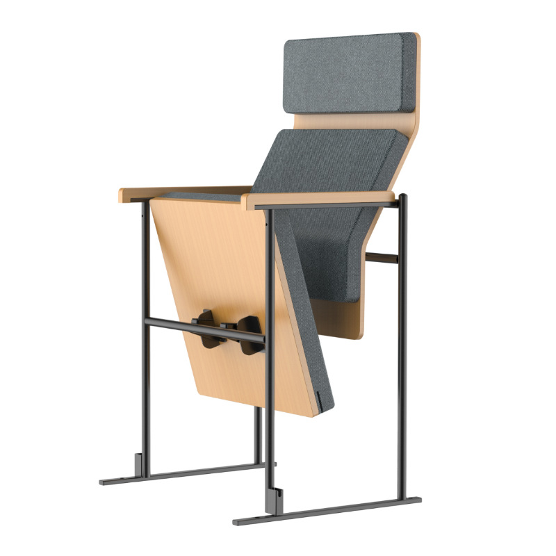 sitzone精一 礼堂椅厂家阶梯教室连排椅培训空间音乐厅报告厅座椅 - 图3