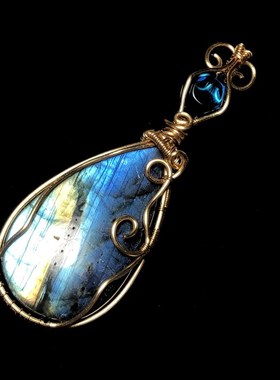 极速大源手作直播专拍各种彩宝绕线首M饰可接定制满百包邮