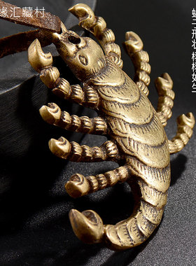 极速吊坠现代佛前供具尼泊尔手工黄铜做旧九头T铜像主吊坠挂件