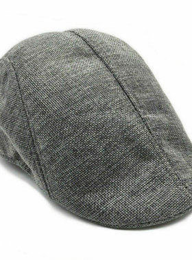 极速Autumn Beret Caops Men Women Vintage News Boy Cap Cabbie