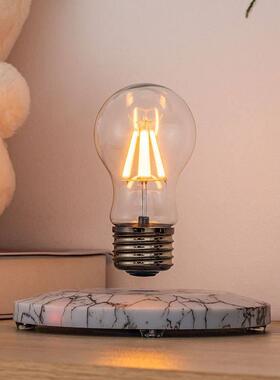 创意磁悬浮led灯泡卧室气氛灯桌与覆古饰品来源制造商