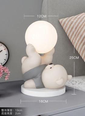 云灿熊饰品家居装饰卧室床头夜灯玄关生日礼物乔迁礼物