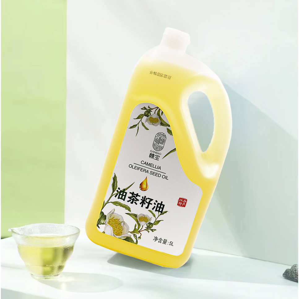 赣宝压榨山茶油5L礼盒装油茶籽油食用油可护肤江西特产 - 图3