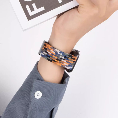 适用iwatch11表带S10苹果手表applewatch9夏天新款S8尼龙S7编织磁吸6透气SE男款ultra2女生高级watch运动表带 - 图3