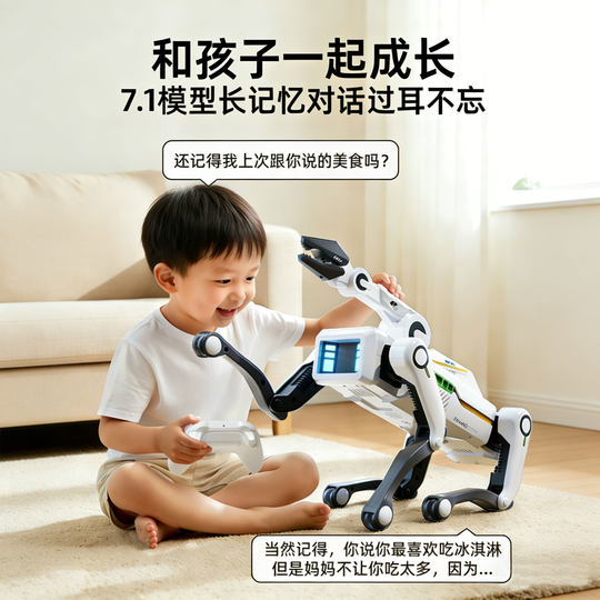 Programmable AI Electric Mechanical Dog Toy