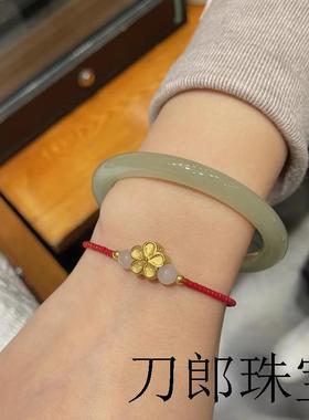 高端冰种青白玉手镯圆条细款和田玉叮当镯晴水镯子女精选珠宝玉石