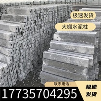 Greenhouse cement column square column reinforcement shed cement pole that day shipping glass new pint columns Sub shelving anti-wormnet