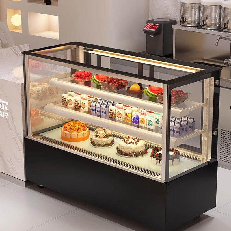 蛋糕柜台式商用甜品冷藏展示柜小型奶茶店水果吧台保鲜柜风冷直角,淘宝优惠券,粉丝福利购,淘宝优惠卷