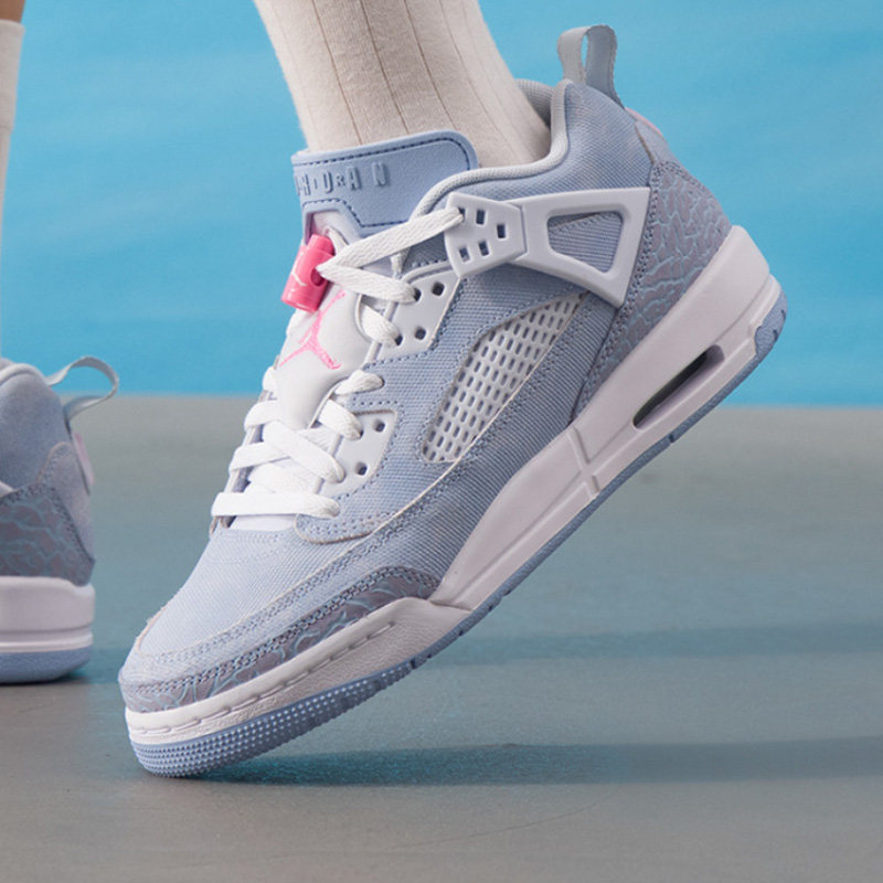 Nike耐克童鞋2025秋季新款JORDAN SPIZIKE LOW (GS) 篮球鞋HJ7824,淘宝优惠券,粉丝福利购,淘宝优惠卷