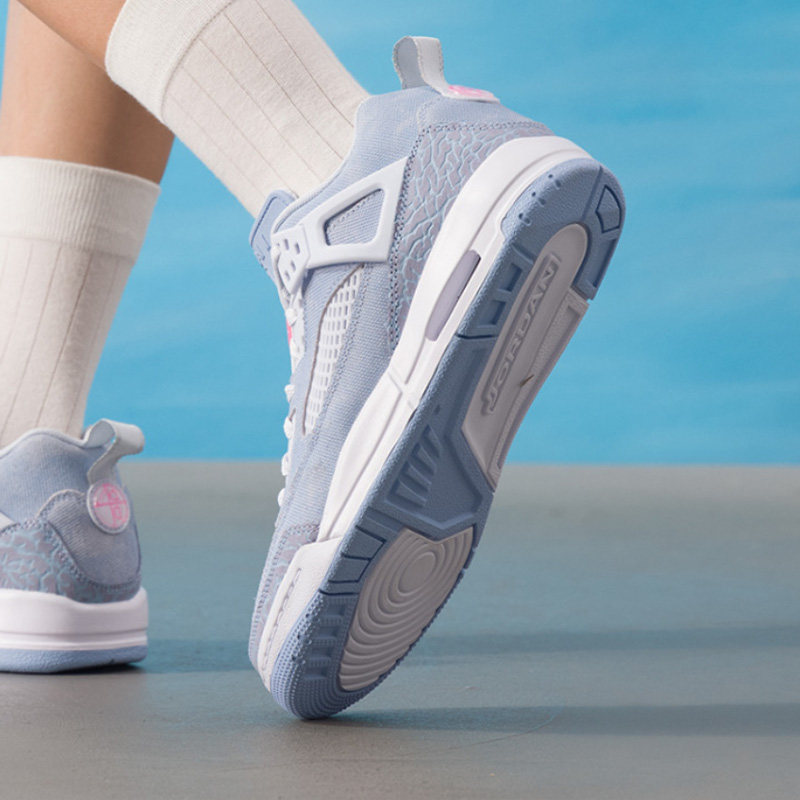 Nike耐克童鞋2025秋季新款JORDAN SPIZIKE LOW (GS) 篮球鞋HJ7824,淘宝优惠券,粉丝福利购,淘宝优惠卷