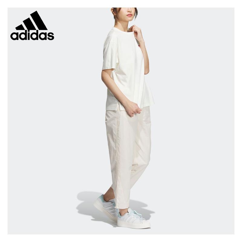 Adidas/阿迪达斯2023冬季新款女运动运动T恤IK8628 - 图2