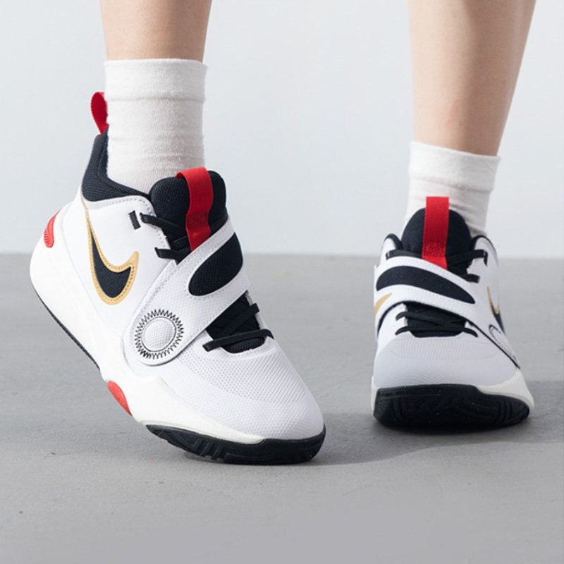 Nike耐克童鞋2025春季新款运动休闲简约百搭缓震耐磨篮球鞋DV8996,淘宝优惠券,粉丝福利购,淘宝优惠卷