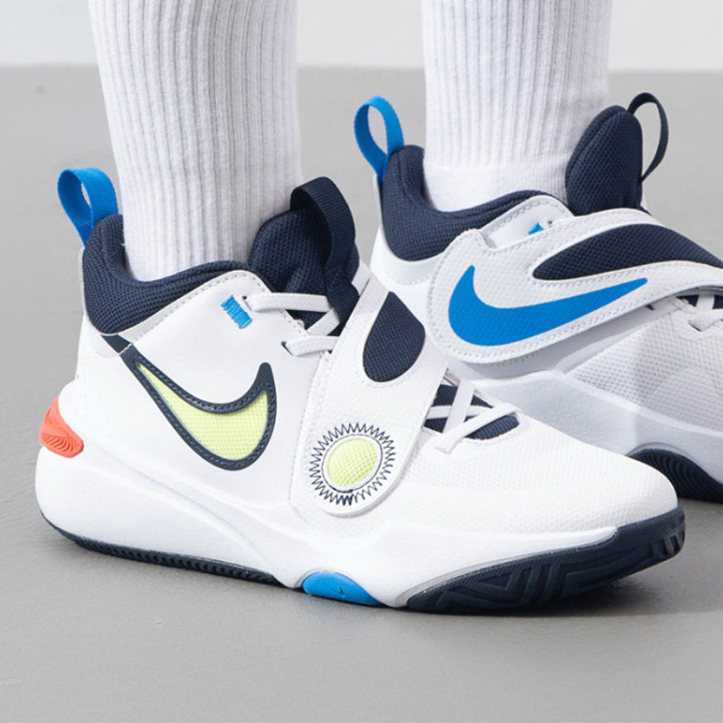 Nike耐克童鞋2025春季新款运动休闲简约百搭缓震耐磨篮球鞋DV8996,淘宝优惠券,粉丝福利购,淘宝优惠卷