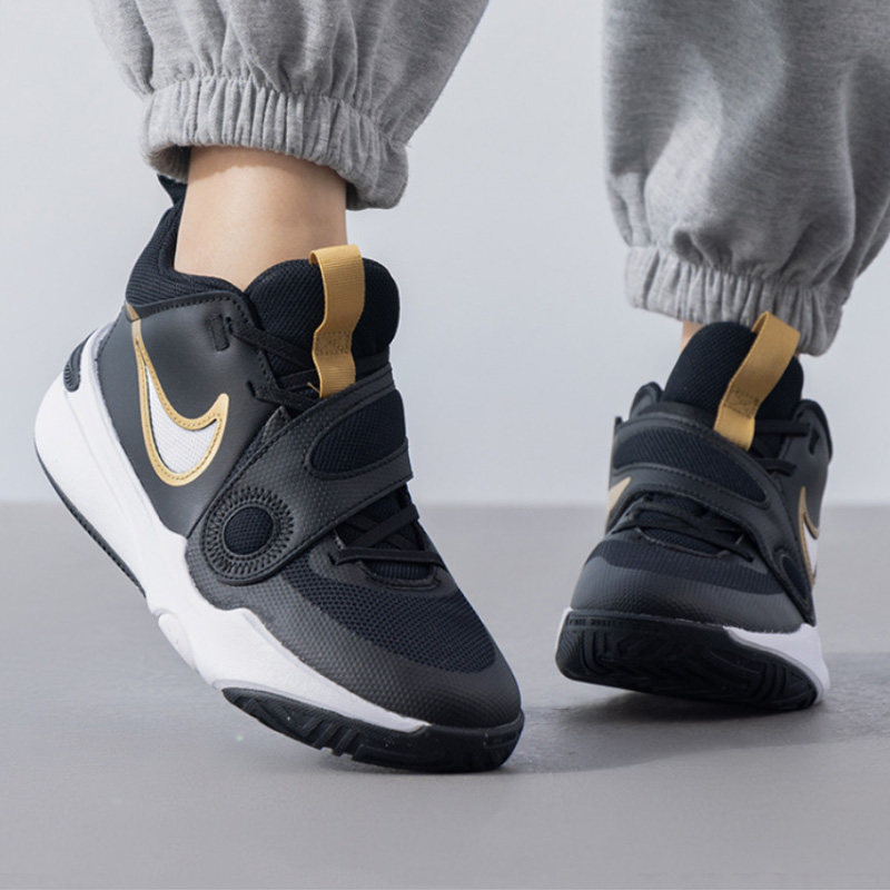 Nike耐克童鞋2025春季新款运动休闲简约百搭缓震耐磨篮球鞋DV8996,淘宝优惠券,粉丝福利购,淘宝优惠卷