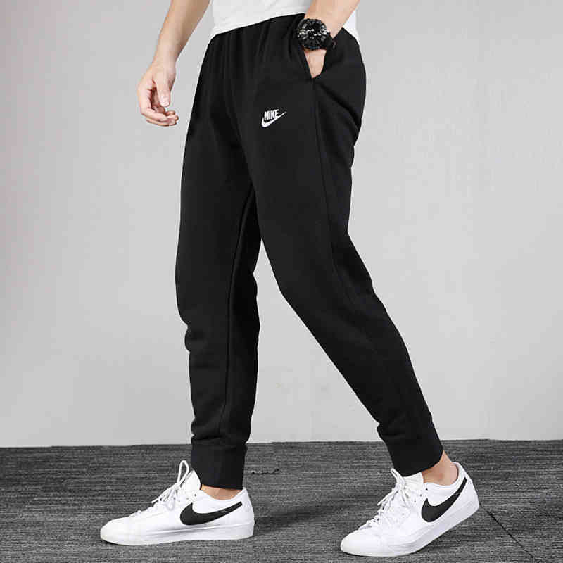 Nike耐克男子长裤春季新款运动休闲针织透气修身小脚裤BV2680 - 图1