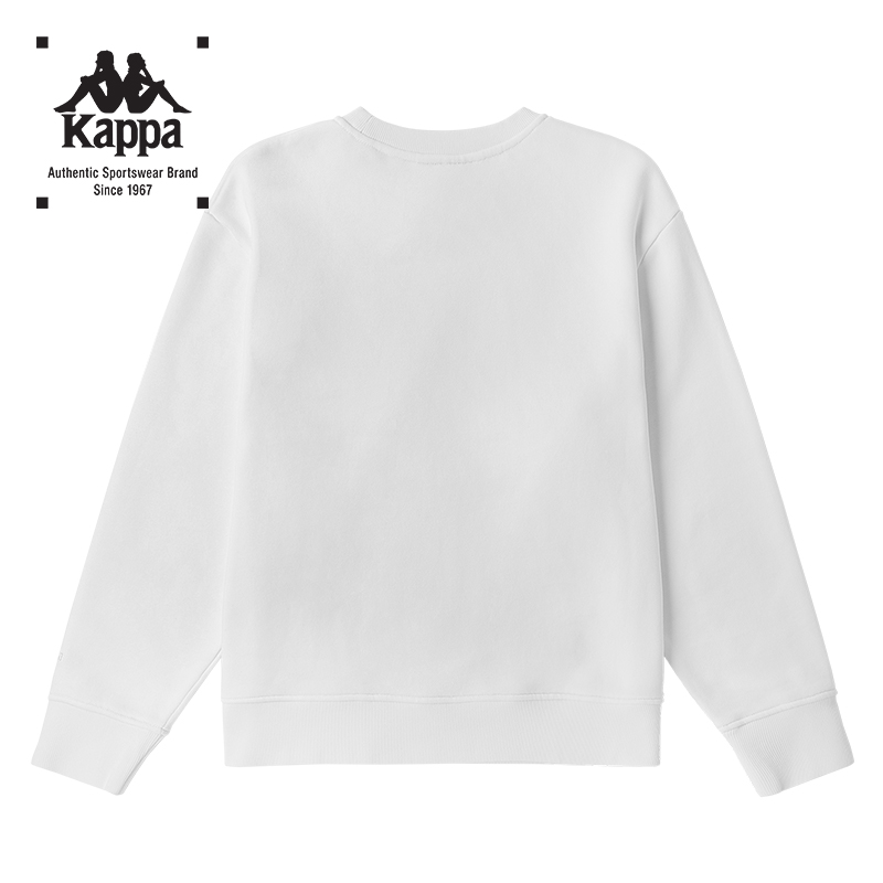 Kappa卡帕男装女装秋季新款运动舒适卫衣百搭休闲上衣K0BY2WT60G
