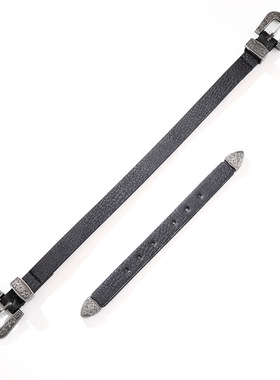 甜酷风颈圈复古雕花合金项链