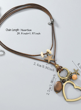女民族风复古百搭项链