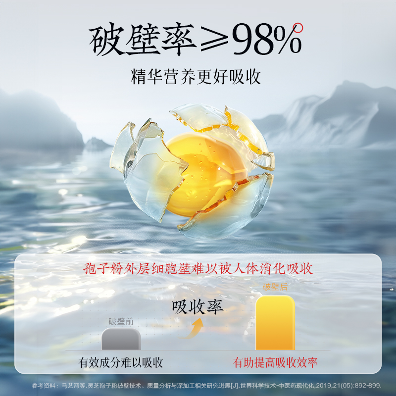 【长辈送礼】无限能破壁灵芝孢子粉胶囊增强免疫力中老年上班族