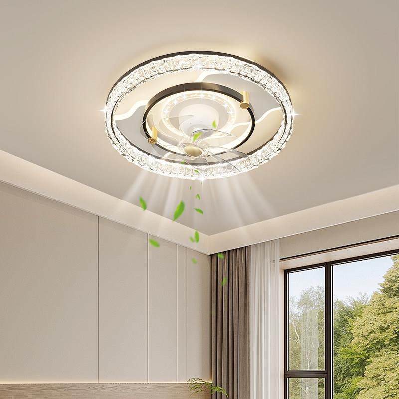 北欧客厅吊扇灯2025新款全光谱灯具现代简约家用饭厅卧室吸顶护眼,淘宝优惠券,粉丝福利购,淘宝优惠卷