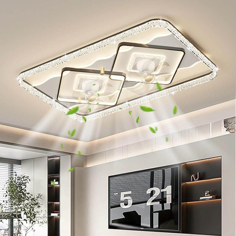 北欧客厅吊扇灯2025新款全光谱灯具现代简约家用饭厅卧室吸顶护眼,淘宝优惠券,粉丝福利购,淘宝优惠卷