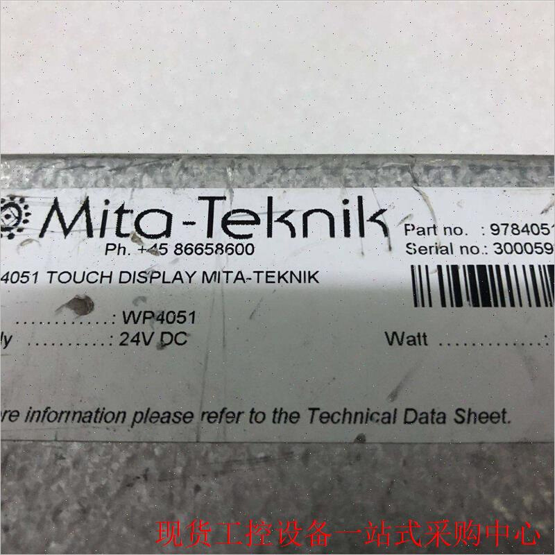 Mita-Teknik米塔触摸屏WP4051议价-图1