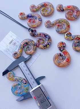 孤品 原创音符项链吊坠音符挂坠项链女配饰长款原创手作古风文艺