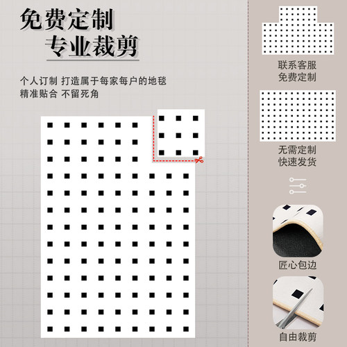 麻将桌桌布加厚消音麻将垫方桌桌垫打牌扑克专用隔音桌布桌面台布 - 图2