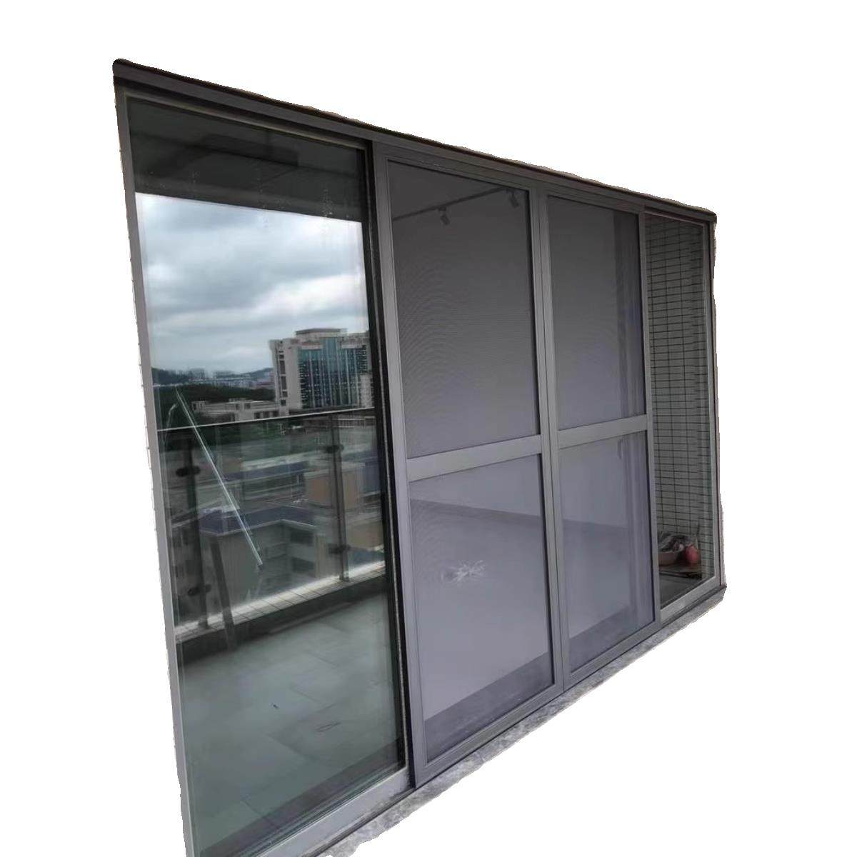 定做纱门推拉式金刚网防蚊铝合金推拉移门阳台平移纱门阳台纱窗门,淘宝优惠券,粉丝福利购,淘宝优惠卷