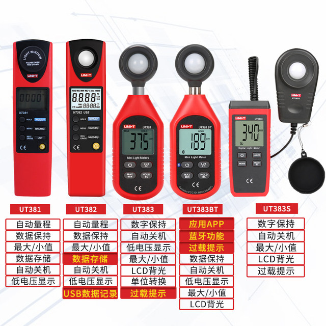 Ulid illumination meter high-precision LED light meter