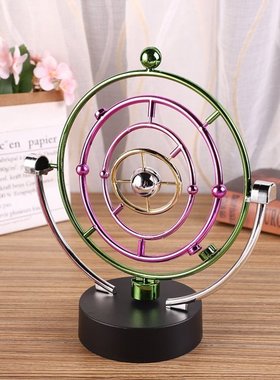 永动仪科技器创意摆件摇摆牛顿永动机混沌磁悬浮桌面摆不停止撞球