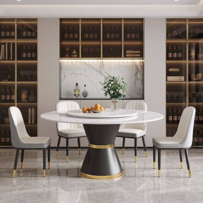 组合亮光意式加厚小户型餐桌椅家用吃餐桌岩板耐高温饭桌酒店岩板,淘宝优惠券,粉丝福利购,淘宝优惠卷