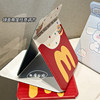 Cute desktop makeup mirror, standable folding mirror