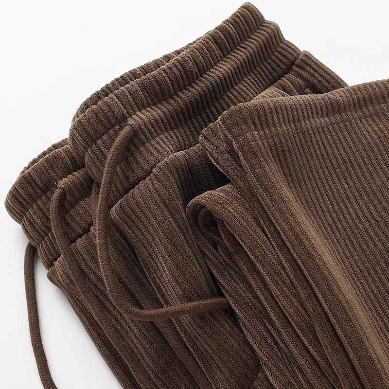 特大码300斤雪尼尔重磅直筒卫裤男装秋冬灯芯绒宽松阔腿运动裤子2,淘宝优惠券,粉丝福利购,淘宝优惠卷