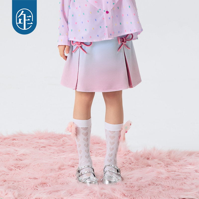 年衣女童短裙秋季新款儿童裙子半身裙A字裙公主裙女孩甜美裙子,淘宝优惠券,粉丝福利购,淘宝优惠卷