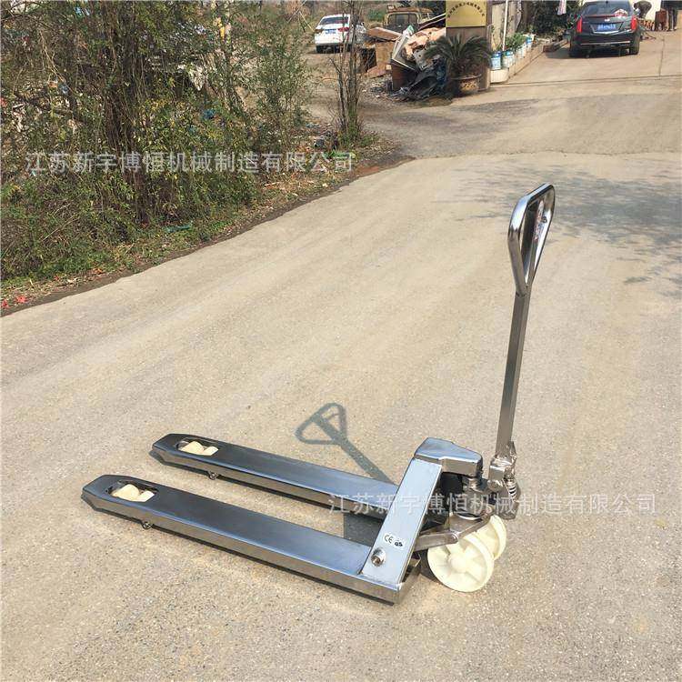 供应手动不锈钢搬运车托盘叉车液压升降地牛油压堆高搬运机,淘宝优惠券,粉丝福利购,淘宝优惠卷