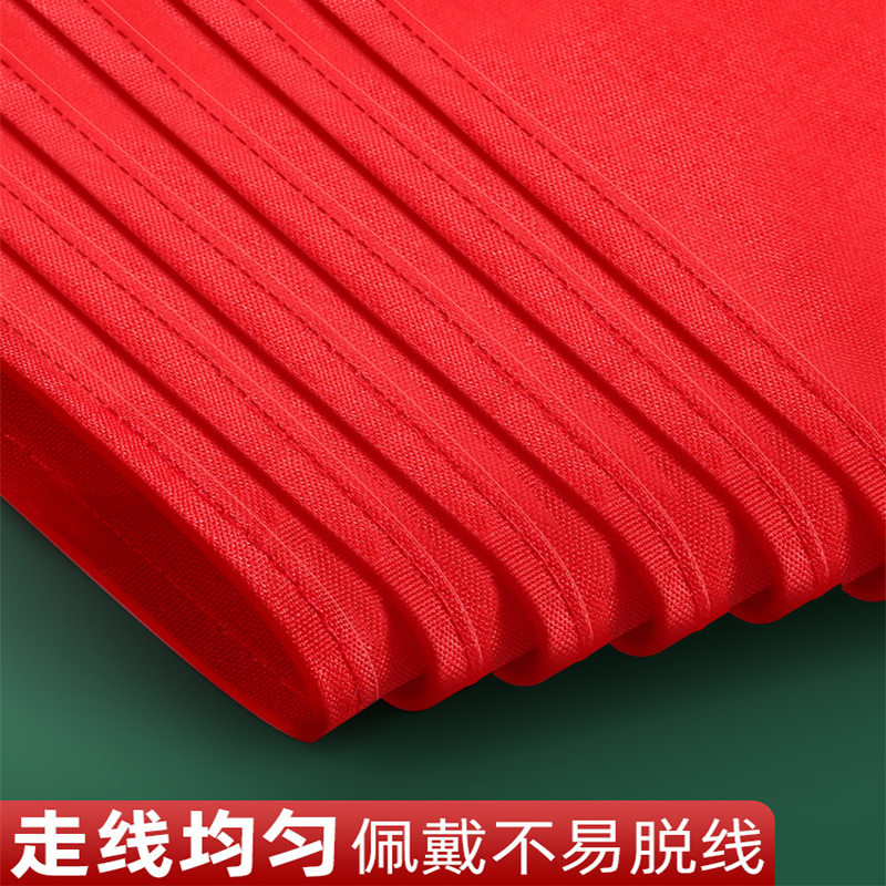 晨光小学生红领巾通用纯棉儿童标准棉布棉全棉正品绸布二年级初中生大号批发一年级小号1米涤纶纯色1.2米 - 图0