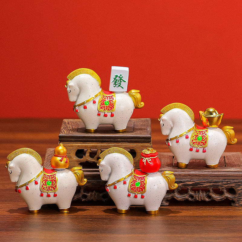 生肖国潮马礼品套装伴手礼办公桌面小礼品活动策划礼物摆件马,淘宝优惠券,粉丝福利购,淘宝优惠卷