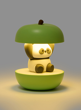 「夜晚相伴 梦好安宁」苹果小夜灯桌面装饰小摆件卧室氛围礼物