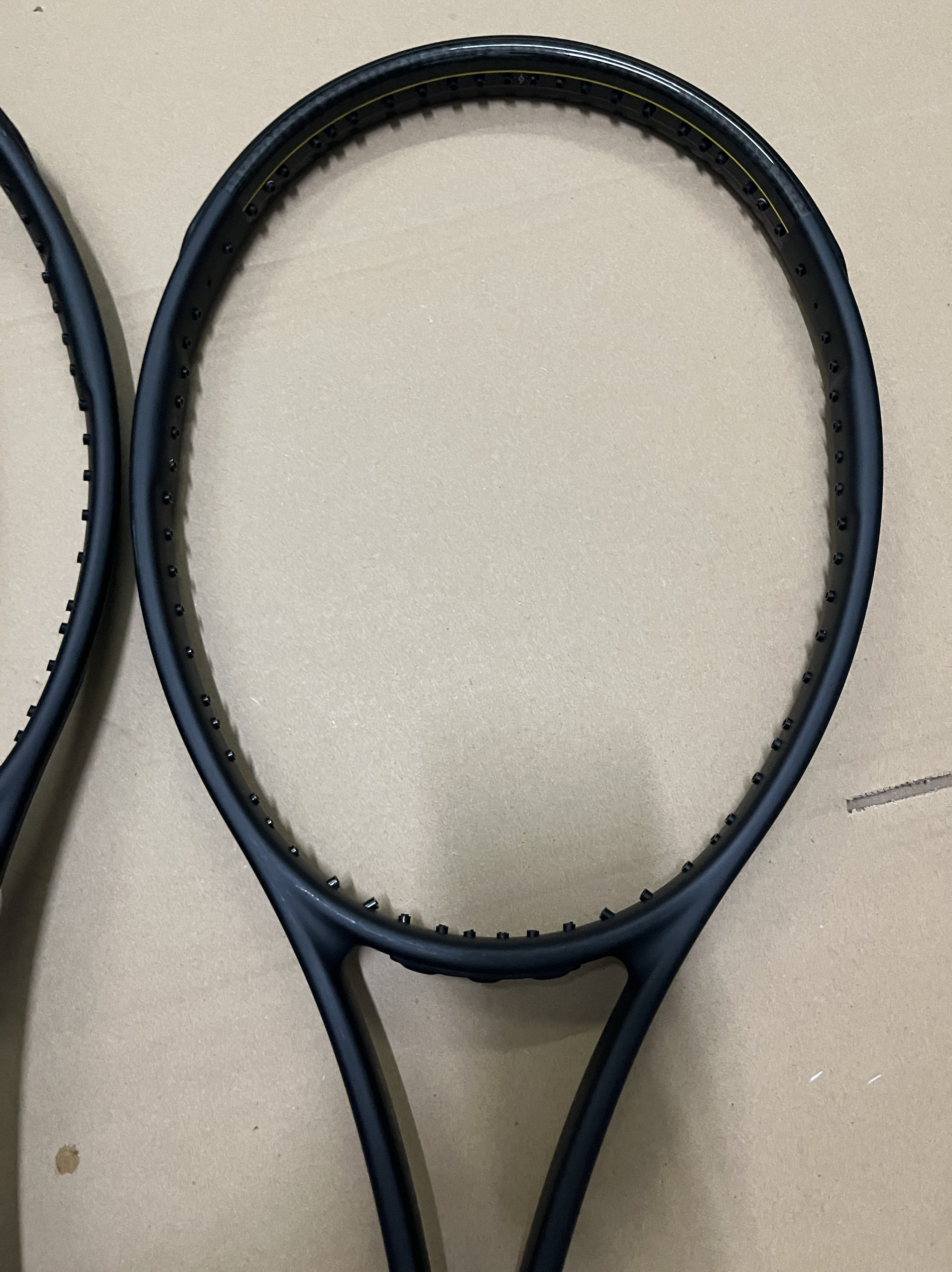 Full carbon fiber tennis racket adult small black racket SLR professional training racket V13 high-end prostaff advanced
